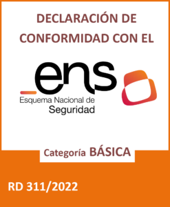 Declaración de conformidad